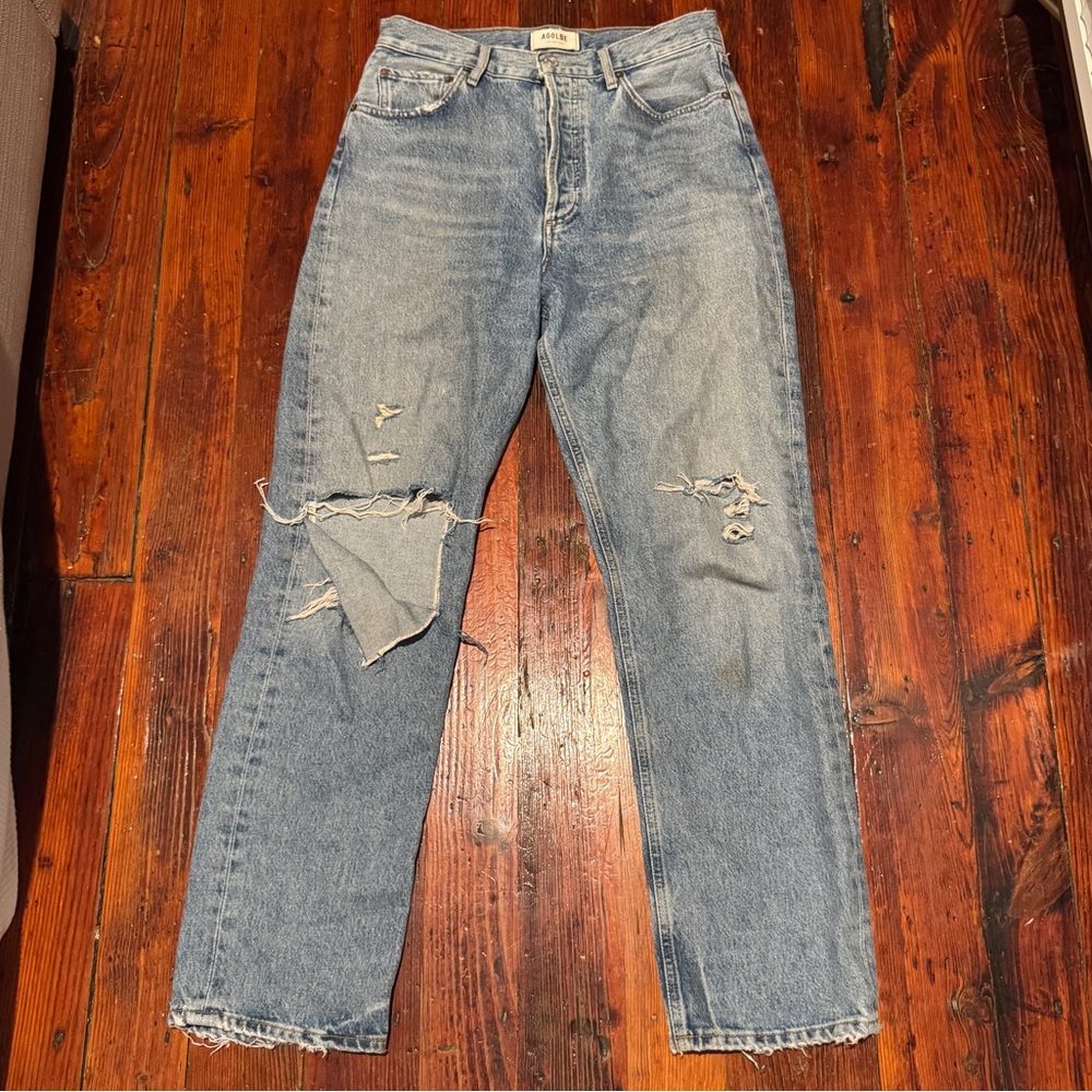 AGOLDE 90s Distressed Jeans
